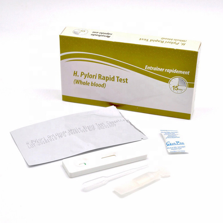 Medical H.pylori Rapid Test Kits Kazeta